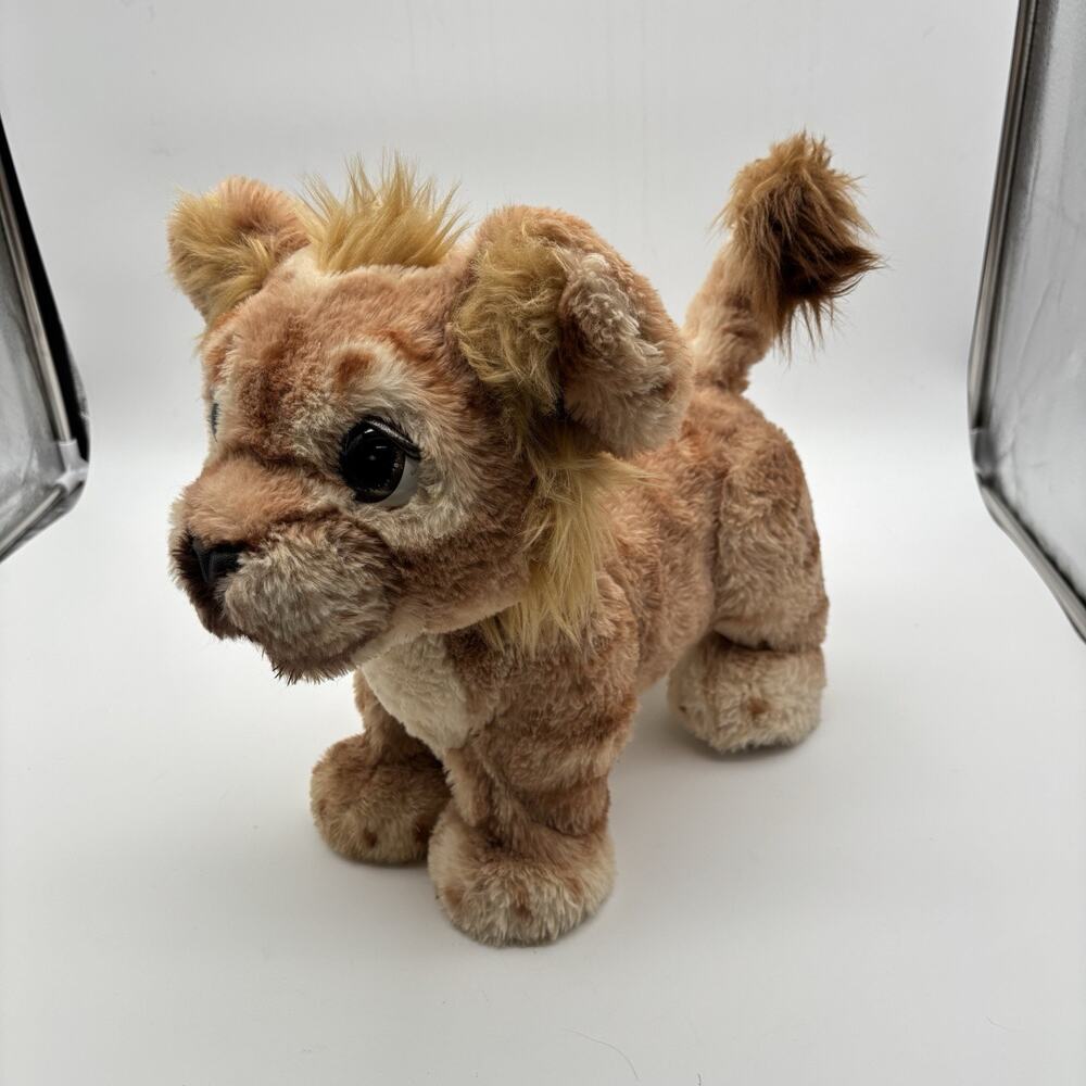 FurReal Friends The Lion King Simba Interactive Plush Toy 2016. Tested. Works.